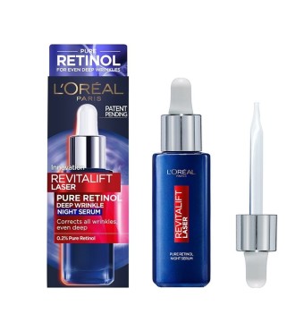 Loreal Revitalift Laser Pure Retinol Serum 30ml Ορός Ρετινόλης Νυκτός