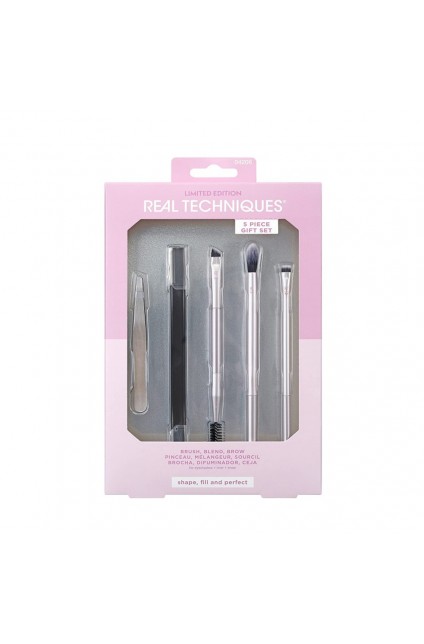 REAL TECHNIQUES BRUSH BLEND BROW SET 5PCS
