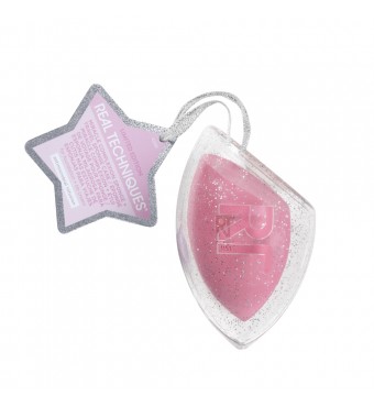 REAL TECHNIQUES MIRACLE COMPLEXION SPONGE + TRAVEL SPONGE CASE LIMITED EDITION