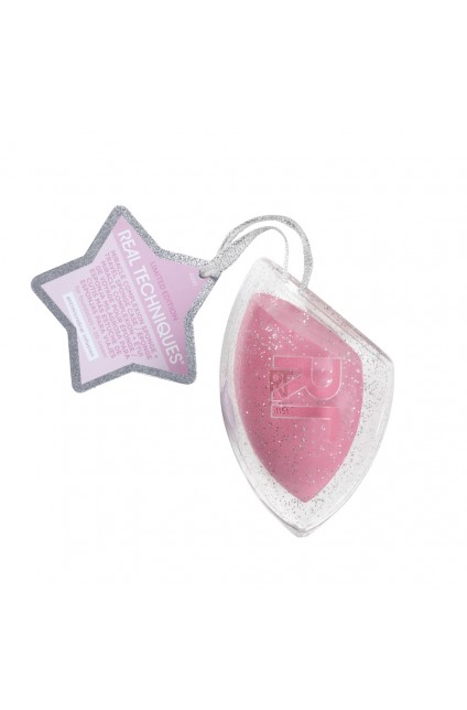 REAL TECHNIQUES MIRACLE COMPLEXION SPONGE + TRAVEL SPONGE CASE LIMITED EDITION