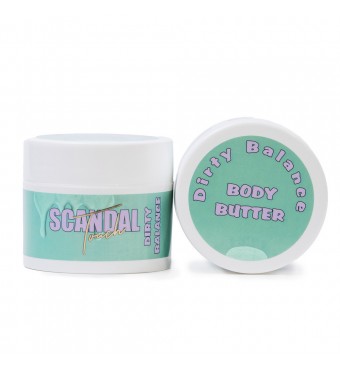 SCANDAL BEAUTY Dirty Balance Body Butter – Βούτυρο Σώματος με Μπανάνα, Καρύδα & Βανίλια 200ml