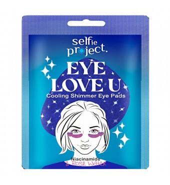 SELFIE PROJECT EYE LOVE U COOLING SHIMMER EYE PADS