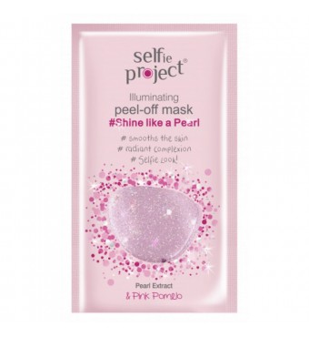 SELFIE PROJECT ILLUMINATING PEEL-OFF MASK SHINE LIKE A PEARL