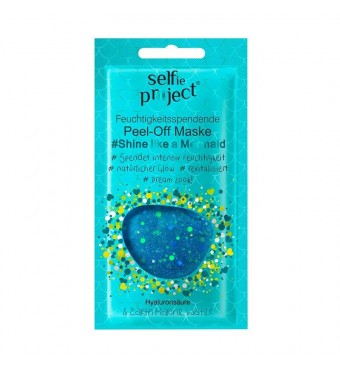SELFIE PROJECT ILLUMINATING PEEL-OFF MASK SHINE LIKE A MERMAID