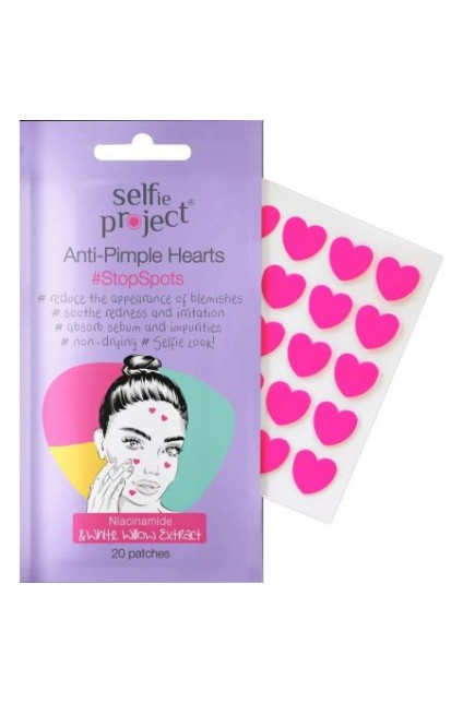 SELFIE PROJECT ANTI-PIMPLE HEARTS STOPSPOTS