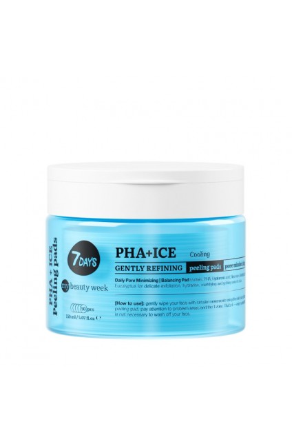 7DAYS Exfoliating Peeling Pads PHA+ICE