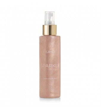 GRIGI Sparkle Hair & Body Mist Luminus Nude Pink 150ml
