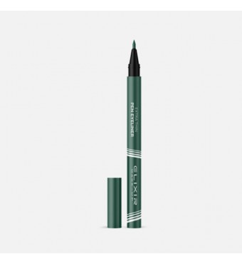 ELIXIR Extra Thin Pen Eyeliner 004 FOREST GREEN