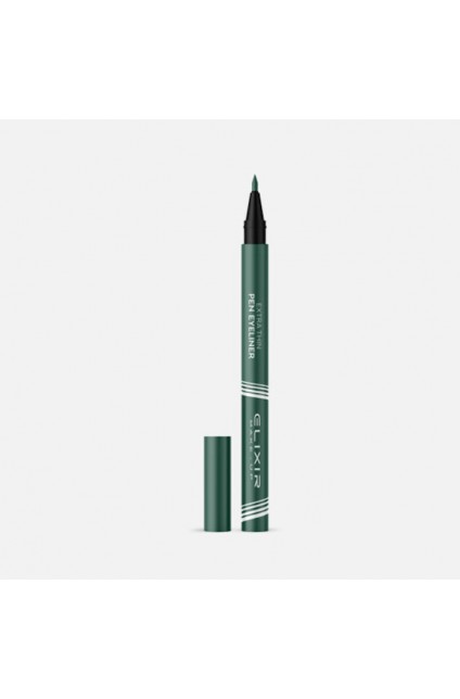 ELIXIR Extra Thin Pen Eyeliner 004 FOREST GREEN