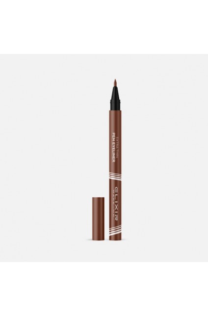 ELIXIR Extra Thin Pen Eyeliner 002 BROWN CAFE