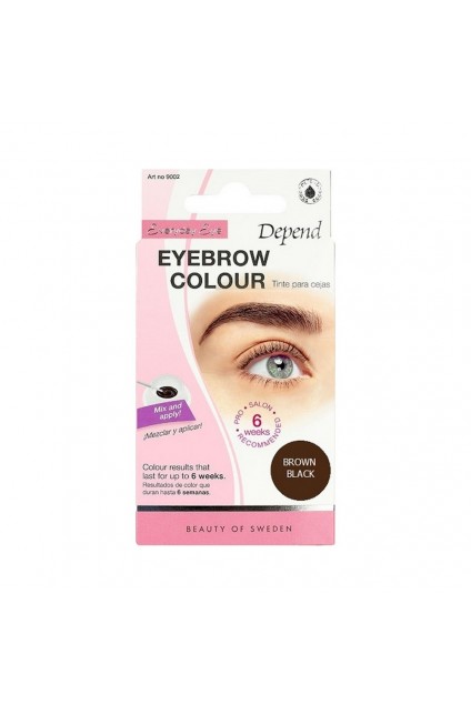 DEPEND Eyebrow Colour - BROWN BLACK