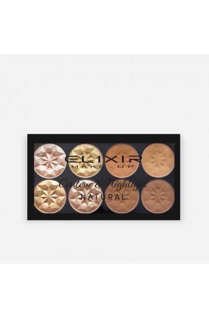 ELIXIR Παλέτα Contour & Highlight NATURAL 844A