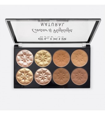 ELIXIR Παλέτα Contour & Highlight NATURAL 844A