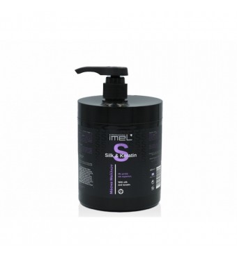 IMEL Μάσκα Μαλλιών Silk & Keratin 1000ml