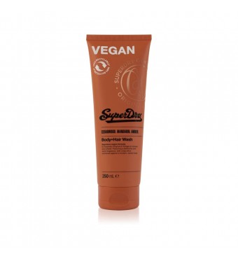 SUPERDRY Cedarwood. Mandarin. Amber. Body & Hair Wash 250ml
