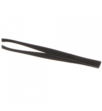 RO ACCESSORIES Τσιμπιδάκι Φρυδιών Λοξό Μαύρο Ματ TS224