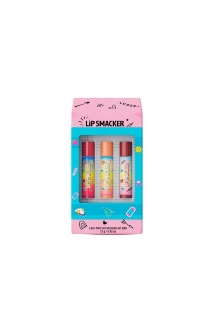 LIP SMACKER Eraser Box Trio Lip Balm