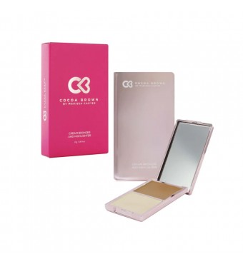 COCOA BROWN Cream Contour & Highlight Palette