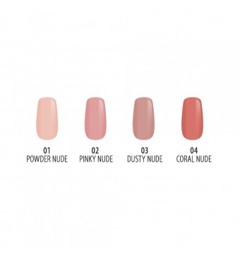 GOLDEN ROSE Nude Look Perfect Nail Color 04 CORAL NUDE