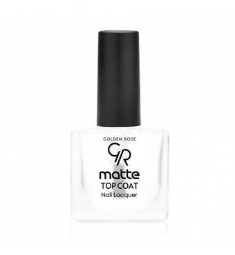 GOLDEN ROSE Matte Top Coat Nail Lacquer
