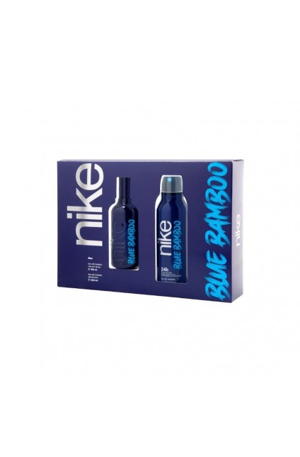 NIKE Man Blue Bamboo Gift Set