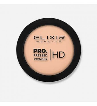 ELIXIR PRO. Pressed Powder HD 202 (Coconut Silk)