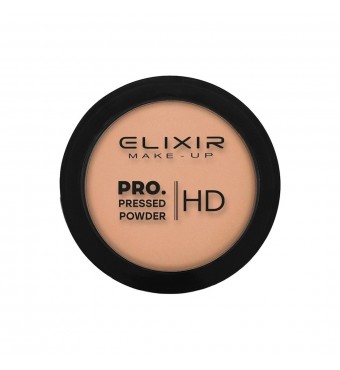 ELIXIR PRO. Pressed Powder HD 203 (Smooth Cocoa)