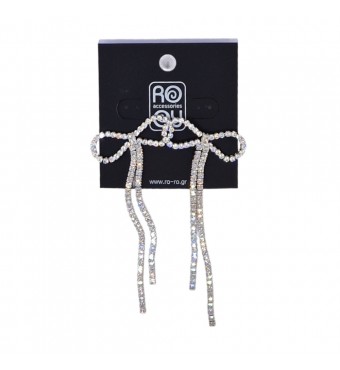 RO ACCESSORIES Σκουλαρίκια E864 Σε Δύο Αποχρώσεις