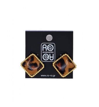 RO ACCESSORIES Σκουλαρίκια E917 Σε Δύο Αποχρώσεις