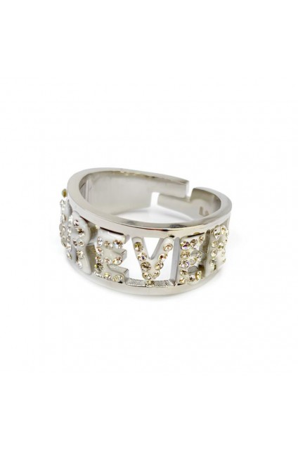 MYLOVLY MESSAGE Ring Forever Silver