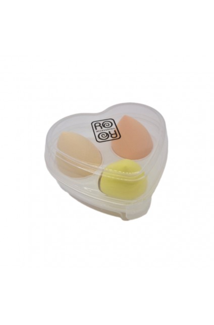 RO ACCESSORIES Σφουγγαράκια για Blending SP229 - ΚΙΤΡΙΝΟ