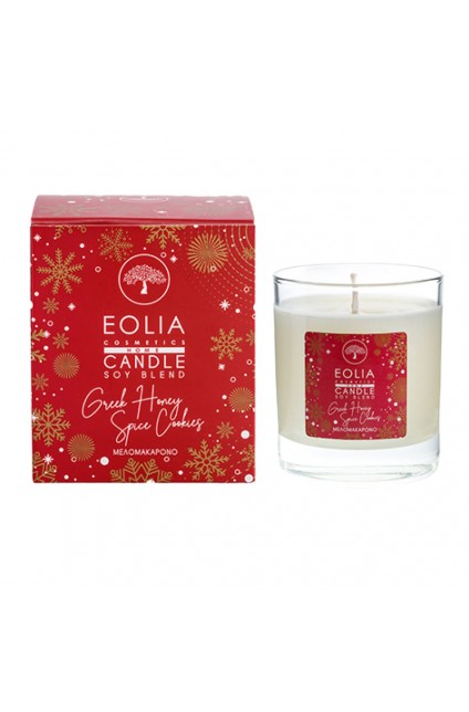 EOLIA Soy Blend Candle ΜΕΛΟΜΑΚΑΡΟΝΟ