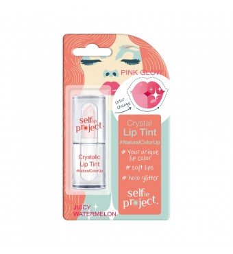 SELFIE PROJECT Crystal Lip Tint JUICY WATERMELON