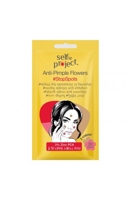 SELFIE PROJECT Anti-Pimple Flowers StopSpots
