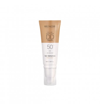 BEE FACTOR 5σε1 DD Κρέμα Προσώπου SPF50 – Απόχρωση 02