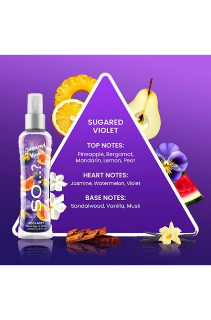 SO...? Sugared Violet Body Mist 100ml