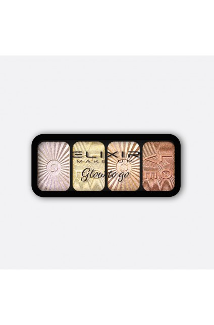 ELIXIR Παλέτα Pro. Highlight – Glow to go 775