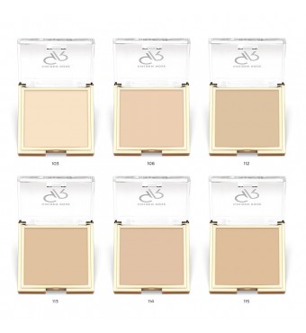 GOLDEN ROSE MATTIFYING MINERAL POWDER 114