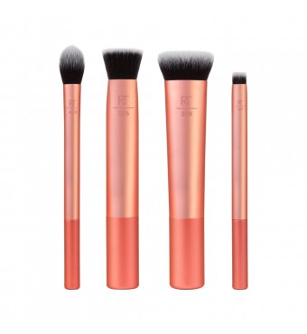 REAL TECHNIQUES Face Base Set 2.0 Σετ Πινέλων για Μακιγιάζ Προσώπου (4τμχ)