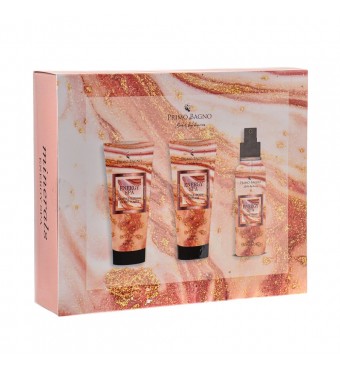 PRIMO BAGNO Beauty Box 3pcs Energy spa Body Mist 150ml, Shower Gel 150ml & Body Lotion 100ml