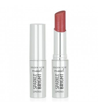 GOLDEN ROSE Mood Sparkle Bright Lipstick - 151 ROSY GEM