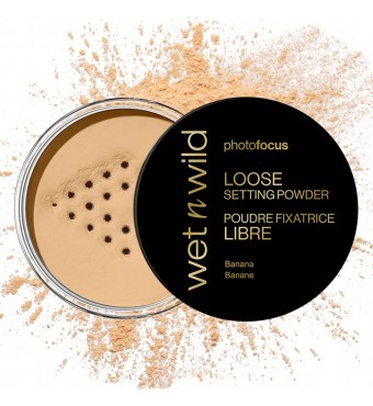 WET N WILD Photo Focus Loose Setting Powder BANANA