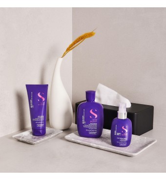 ALFAPARF MILANO Semi di Lino Anti-Yellow Low Shampoo 250ml – Σαμπουάν Ήπιου Καθαρισμού για Εξουδετέρωση Κιτρινωπών Τόνων