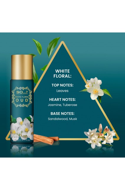 SO...? OUD Body Mist WHITE FLORAL 150ml