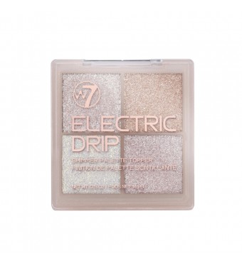 W7 Electric Drip Shimmer Eyeshadow Palette