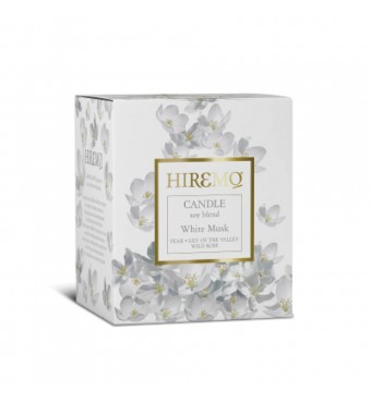 EOLIA Hiremo Soy Blend Candle WHITE MUSK