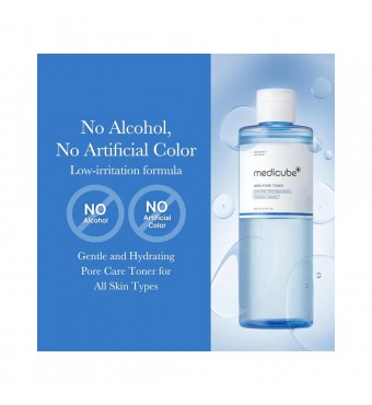 MEDICUBE Zero Pore Toner - Toner Σύσφιξης Πόρων & Ενυδάτωσης 250ml