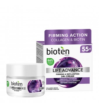 BIOTEN Lift Advance Day Cream 55+ Κρέμα Ημέρας & Νύχτας 50ml