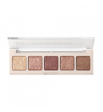 MUA 5 shade Eyeshadow Palette HEATHER ROSE