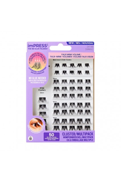 KISS Impress Lashes Kit 05 Cluster Multi